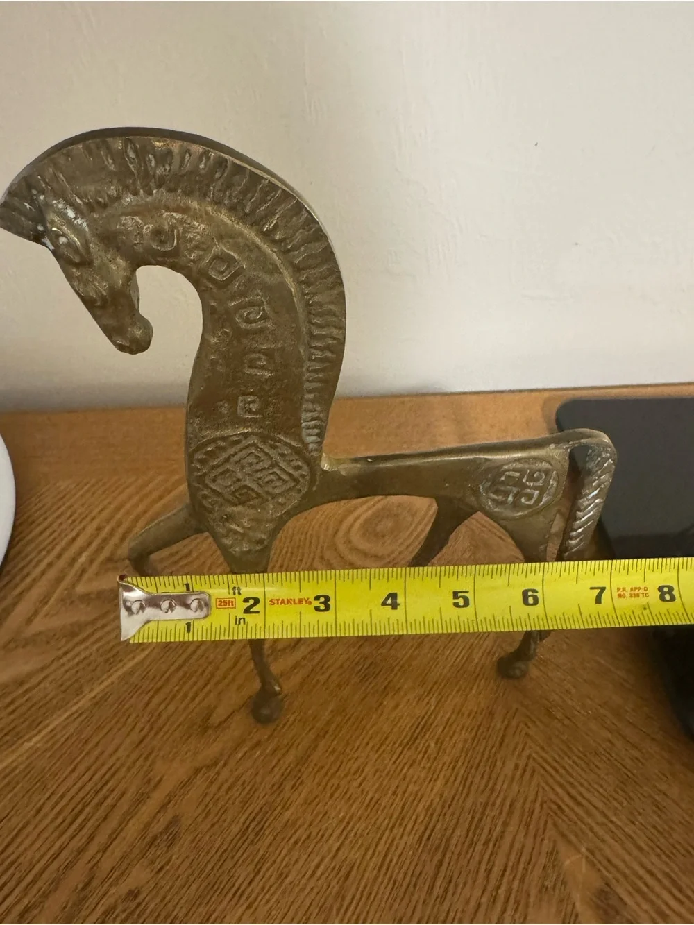 Vintage Brass Horse Sculpture Decorative Accent Frederick Weinberg Style